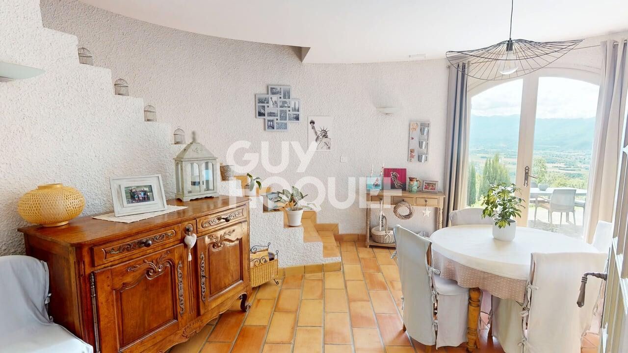A VENDRE à CREST ? Propriété d'exception avec vue panoramique sur la Vallée de la Drôme,