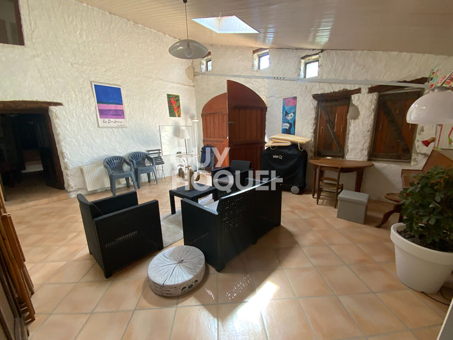 À VENDRE ? Propriété de charme avec vue dominante à GRANE (26400)