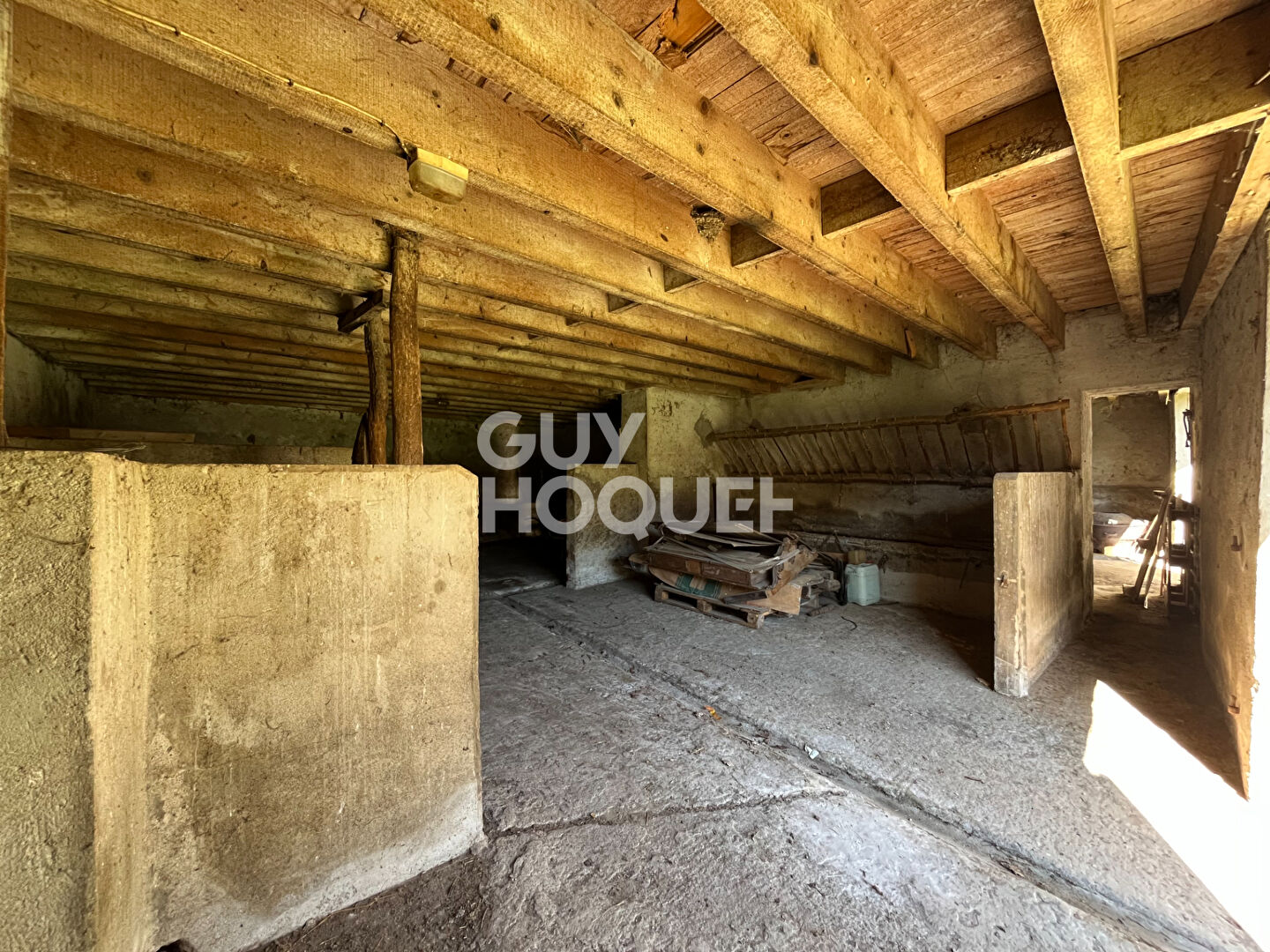 EXCLUSIVITE - Grange à rénover à EYGLUY ESCOULIN avec terrain attenant