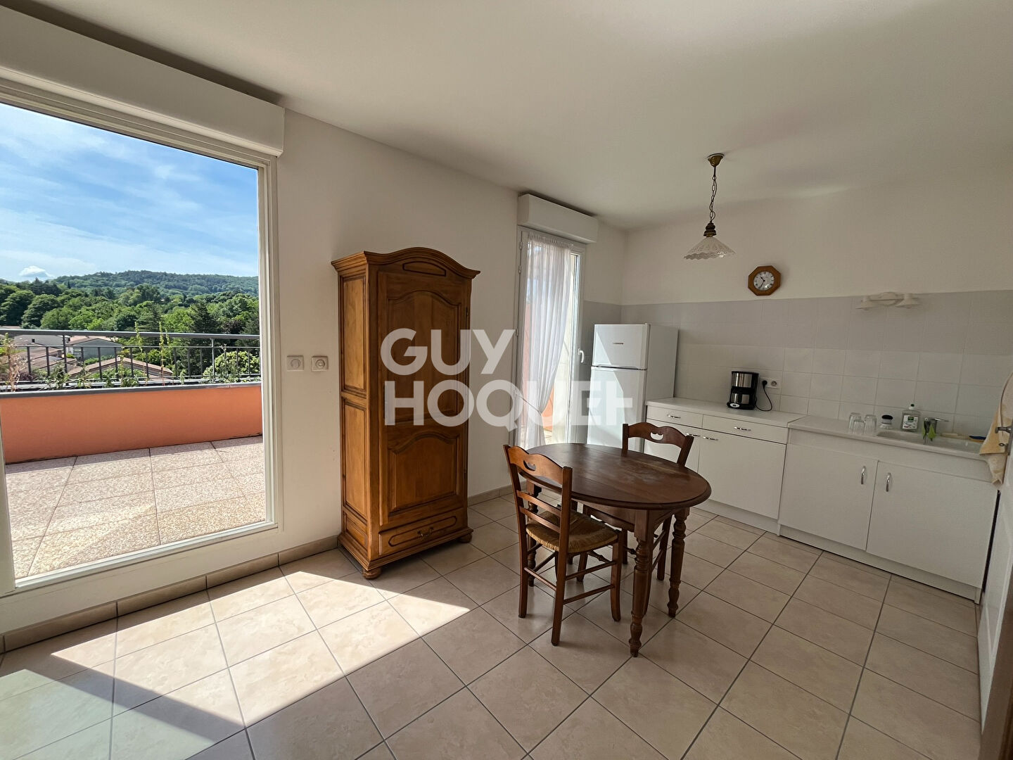 Appartement  2 pièces avec terrasse et garage