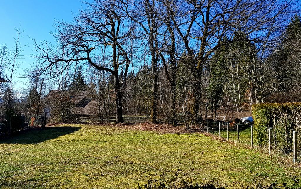 Belle parcelle avec vue dégagée.