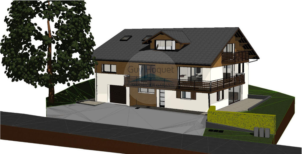 Nouveau sur Groisy - Appartement plateau de 94 m² en rez-de-jardin.