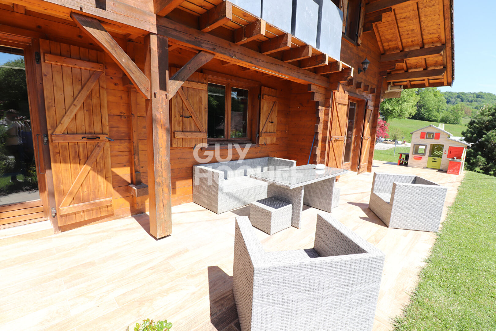 Charmant chalet à la campagne.