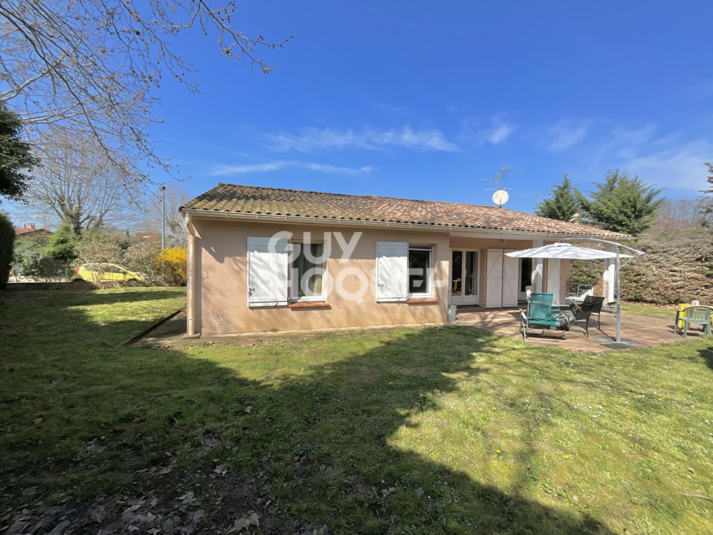 Maison Roques-sur-Garonne T4 de 100 m2 sur une parcelle d'environ 575 m2