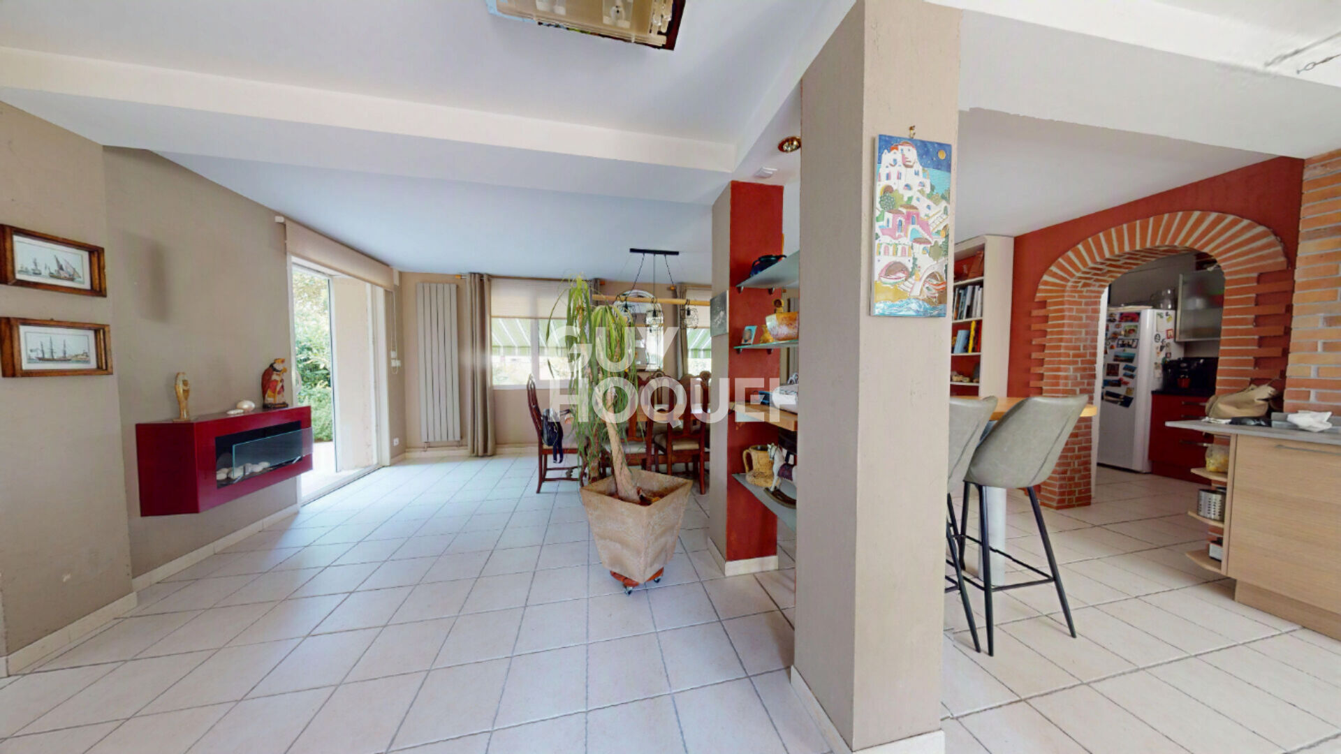 Maison de 147 m2 sur une parcelle d'environ 1082 m2