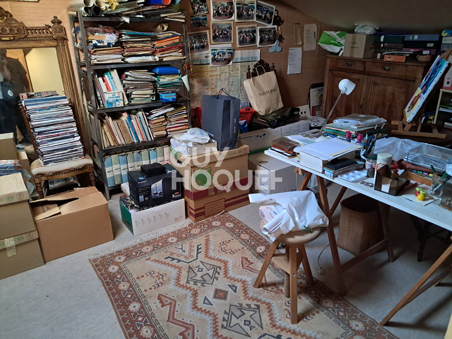 Maison T4 de plain-pied + combles aménagées sur une parcelle d'environ 499 m2