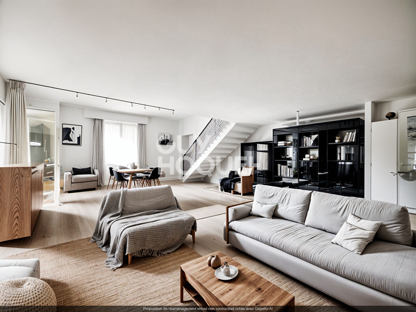 Maison centre ville Villeneuve-Tolosane de 171 m2 sur une parcelle d'environ 742 m2