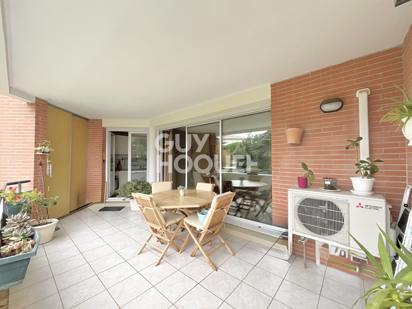 Cugnaux limite Toulouse St Simon/ Tournefeuille Appartement T4 de 90 m2 dans une résidence sécurisée et recherchée, limite Toulouse Saint-Simon