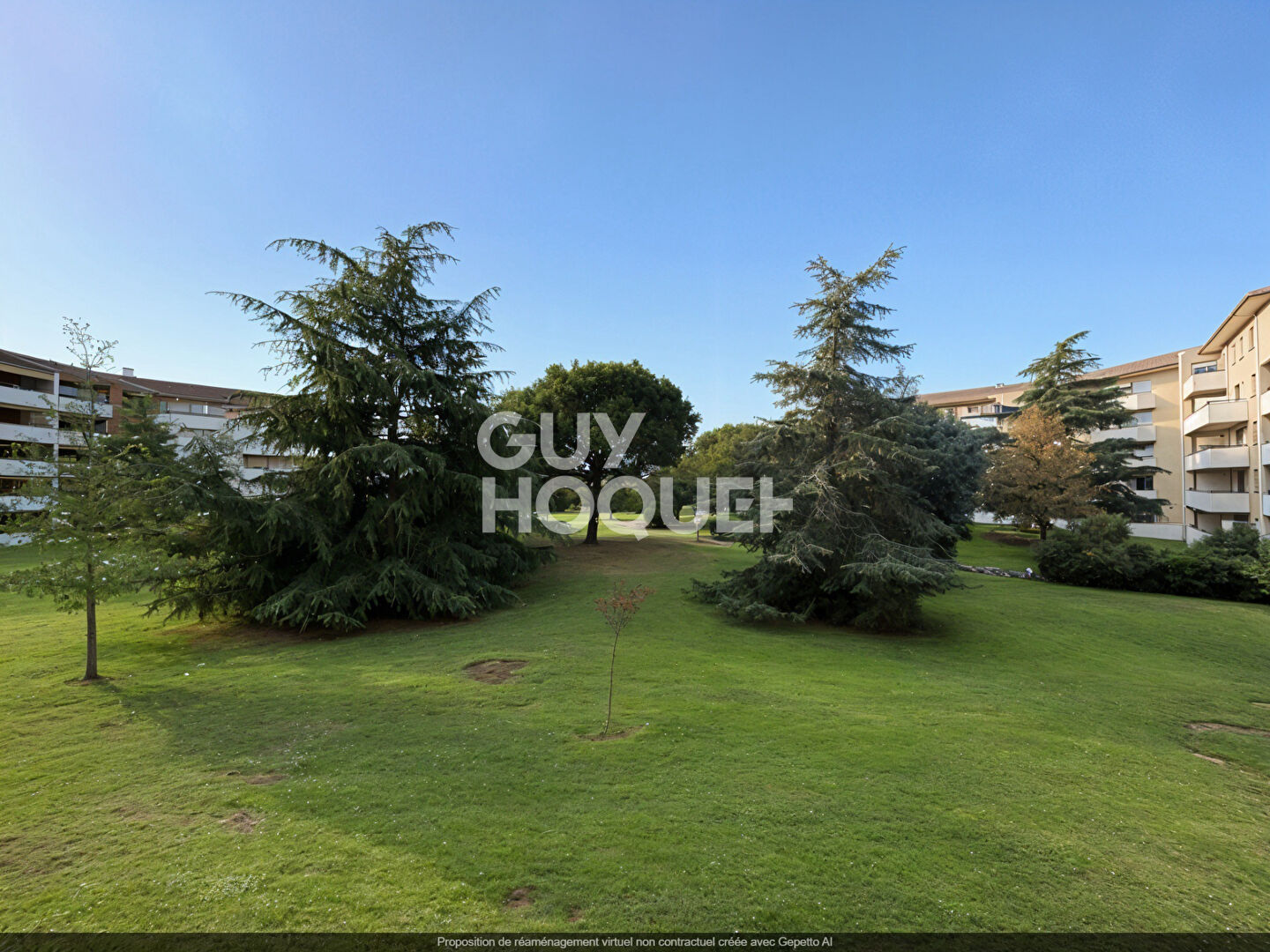 Cugnaux limite Toulouse St Simon/ Tournefeuille Appartement T4 de 90 m2 dans une résidence sécurisée et recherchée, limite Toulouse Saint-Simon