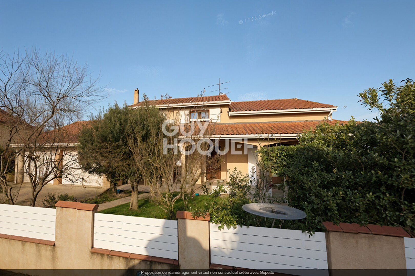 Villeneuve-Tolosane maison familiale  T6 de 138 m2 sur une parcelle d'environ 579 m2