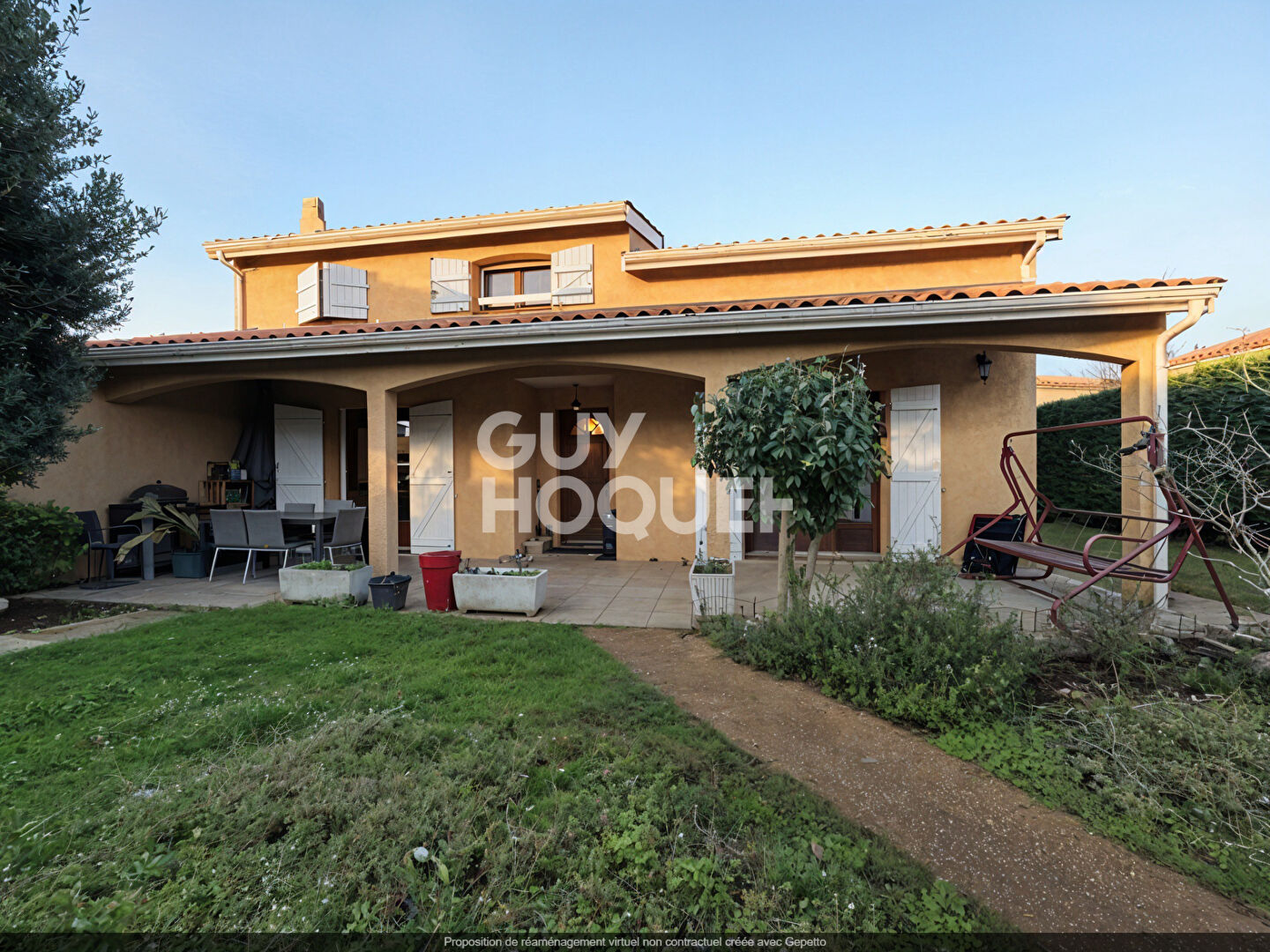 Villeneuve-Tolosane maison familiale  T6 de 138 m2 sur une parcelle d'environ 579 m2