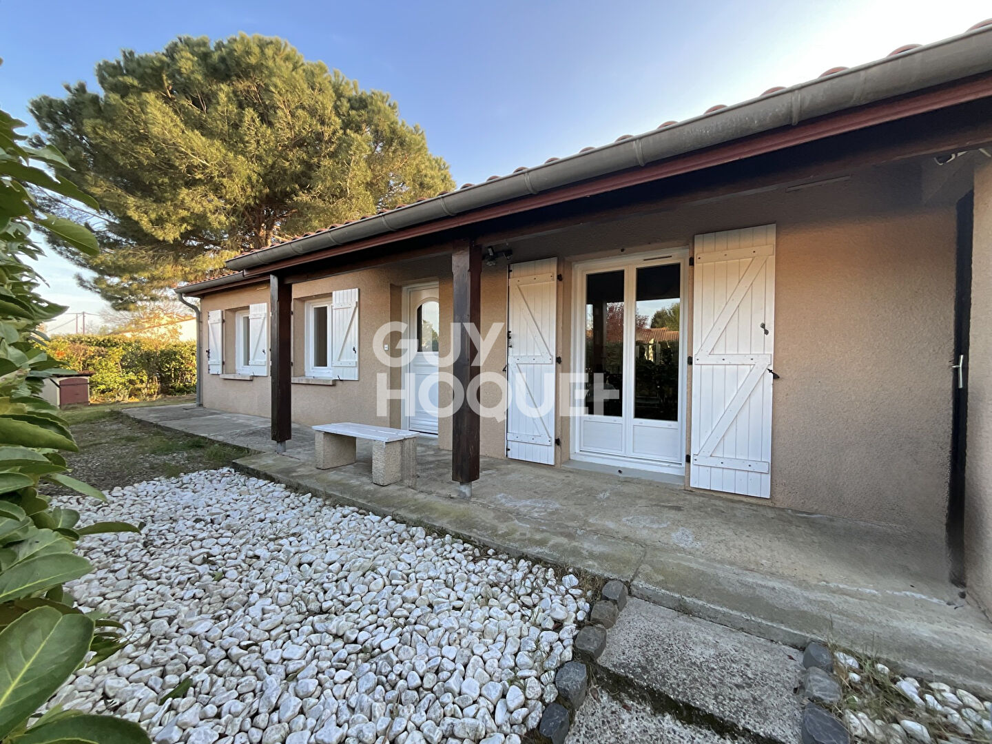 Maison Villeneuve Tolosane T4 de plain-pied de 84 m2 sur une parcelle d'environ 527 m2