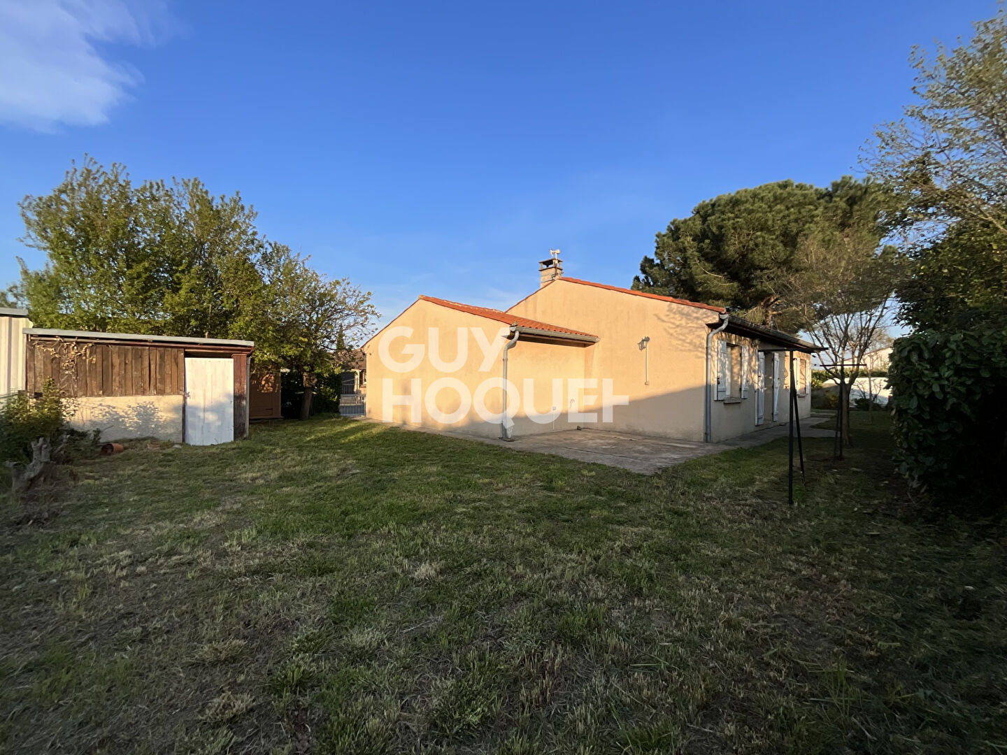 Maison Villeneuve Tolosane T4 de plain-pied de 84 m2 sur une parcelle d'environ 527 m2