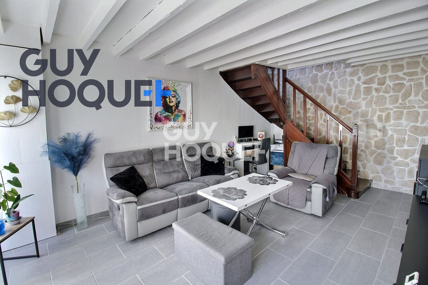 Maison de ville Moussy Le Vieux 3 pièce(s) 80 m2