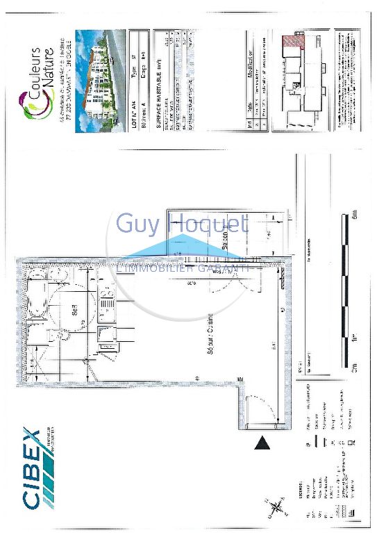 Appartement Dammartin En Goele 1 pièce(s) 32.71 m2