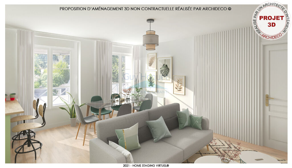 Appartement Vemars 3 pièce(s) 63.50 m2