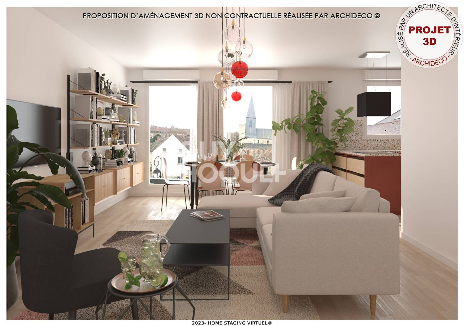 APPARTEMENT NANTEUIL LE HAUDOUIN 3 PIÈCES 65 M²