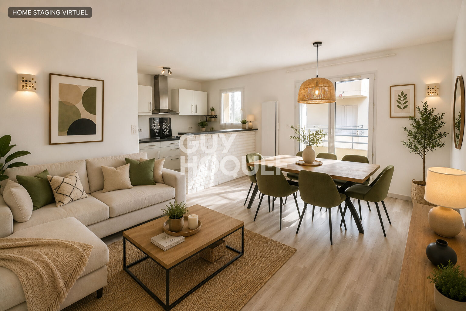 Appartement THIEUX 3 Pièces 60.66 m²
