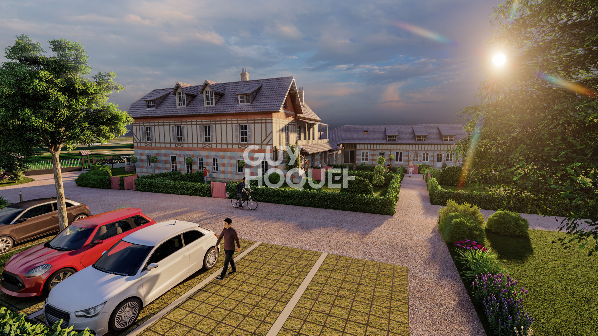 NEUF - 3 PIECES - JARDIN - PARKING -TOUQUES