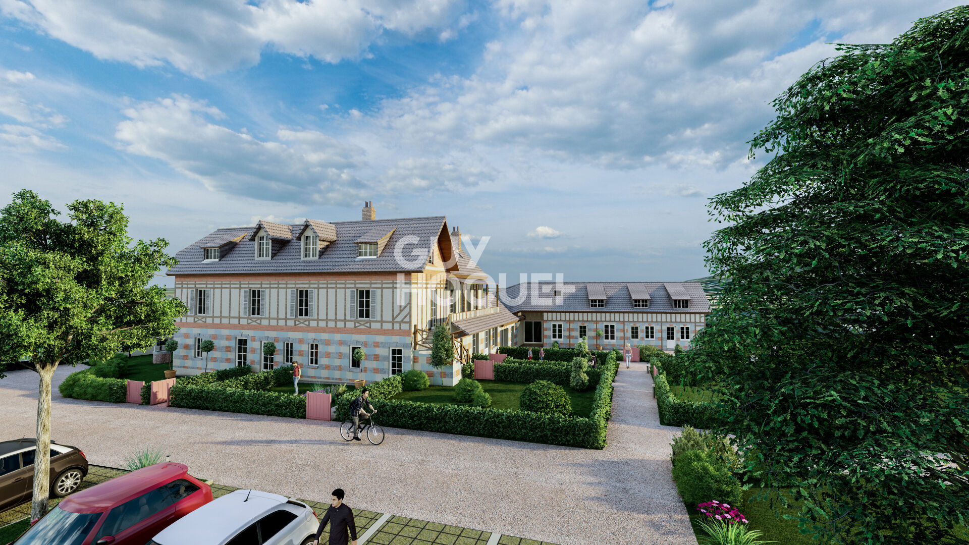 NEUF - 3 PIECES - JARDIN - PARKING -TOUQUES