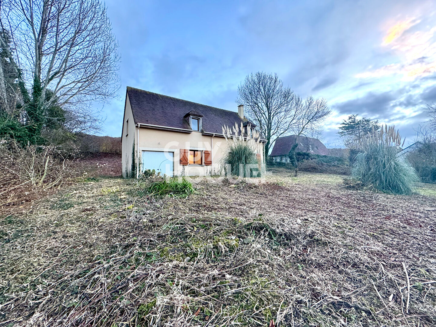 MAISON VILLERVILLE - VUE MER EXCEPTIONNELLE ET TERRAIN DE 1896m2