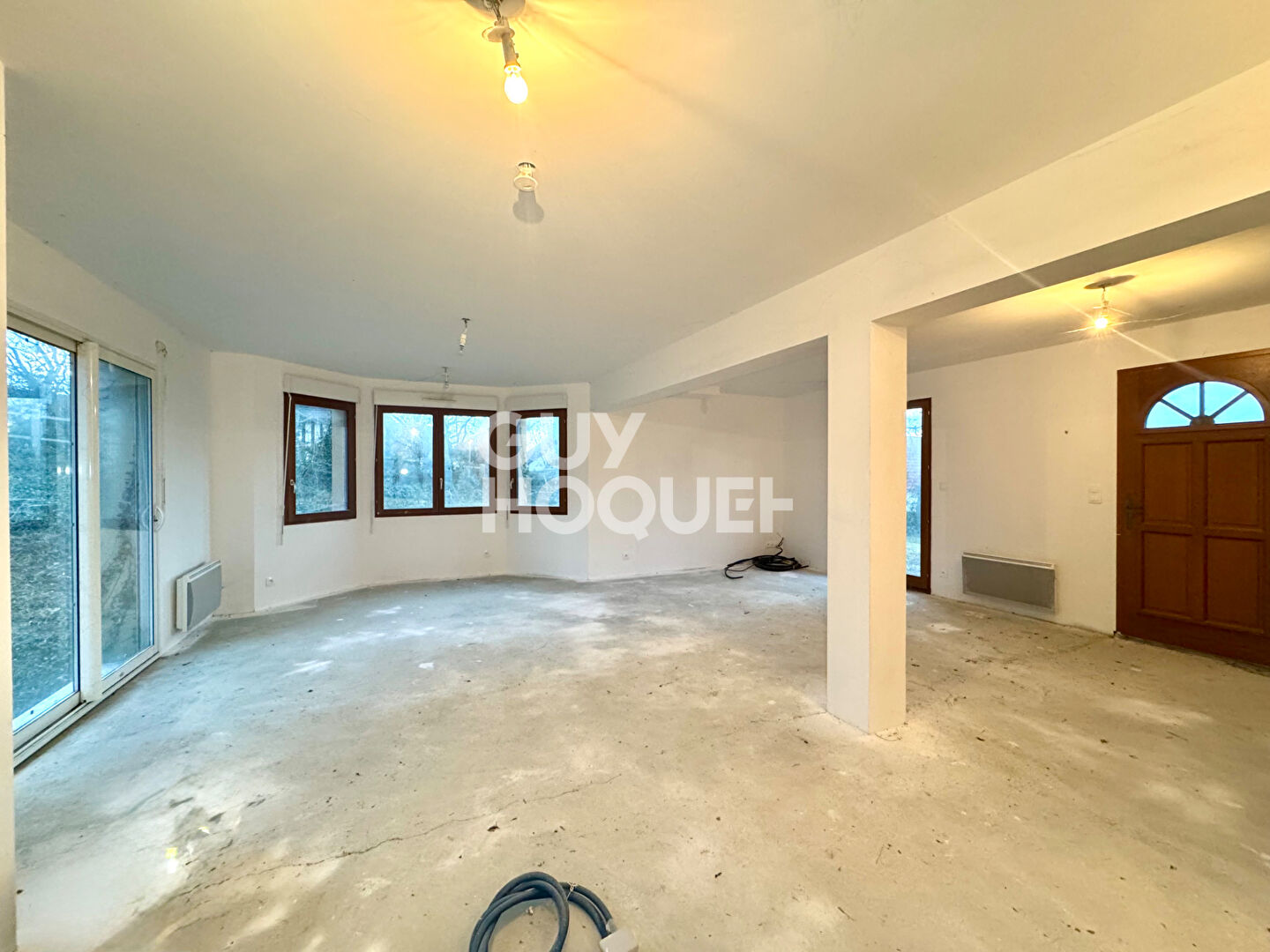 MAISON VILLERVILLE - VUE MER EXCEPTIONNELLE ET TERRAIN DE 1896m2