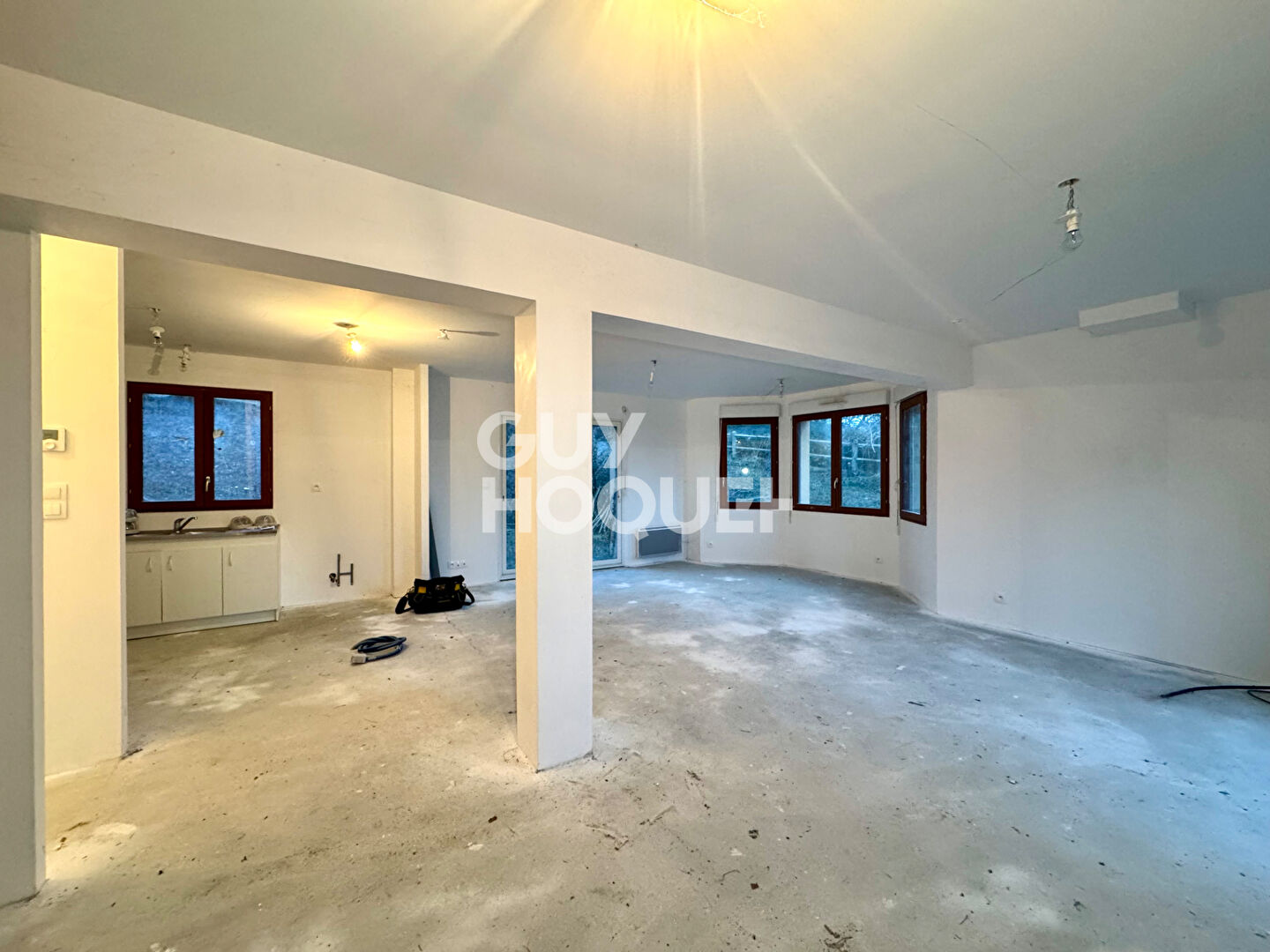 MAISON VILLERVILLE - VUE MER EXCEPTIONNELLE ET TERRAIN DE 1896m2