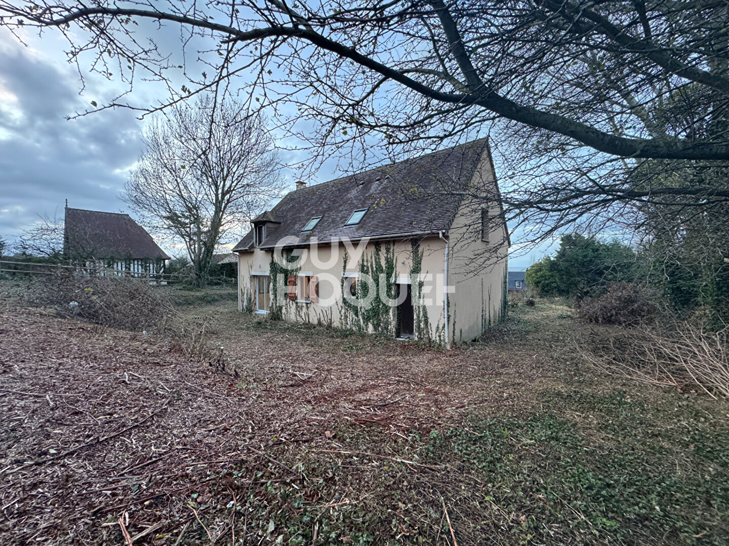 MAISON VILLERVILLE - VUE MER EXCEPTIONNELLE ET TERRAIN DE 1896m2