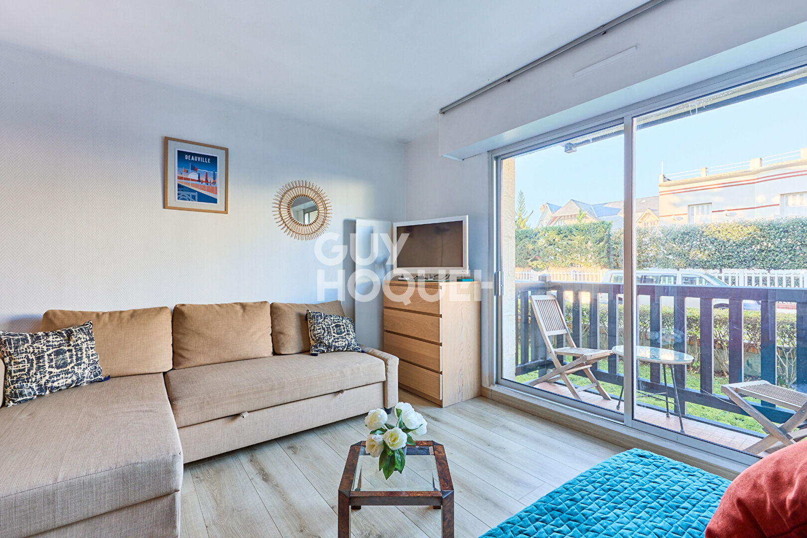 DEAUVILLE - SECTEUR RESIDENTIEL -STUDIO AVEC BALCON !