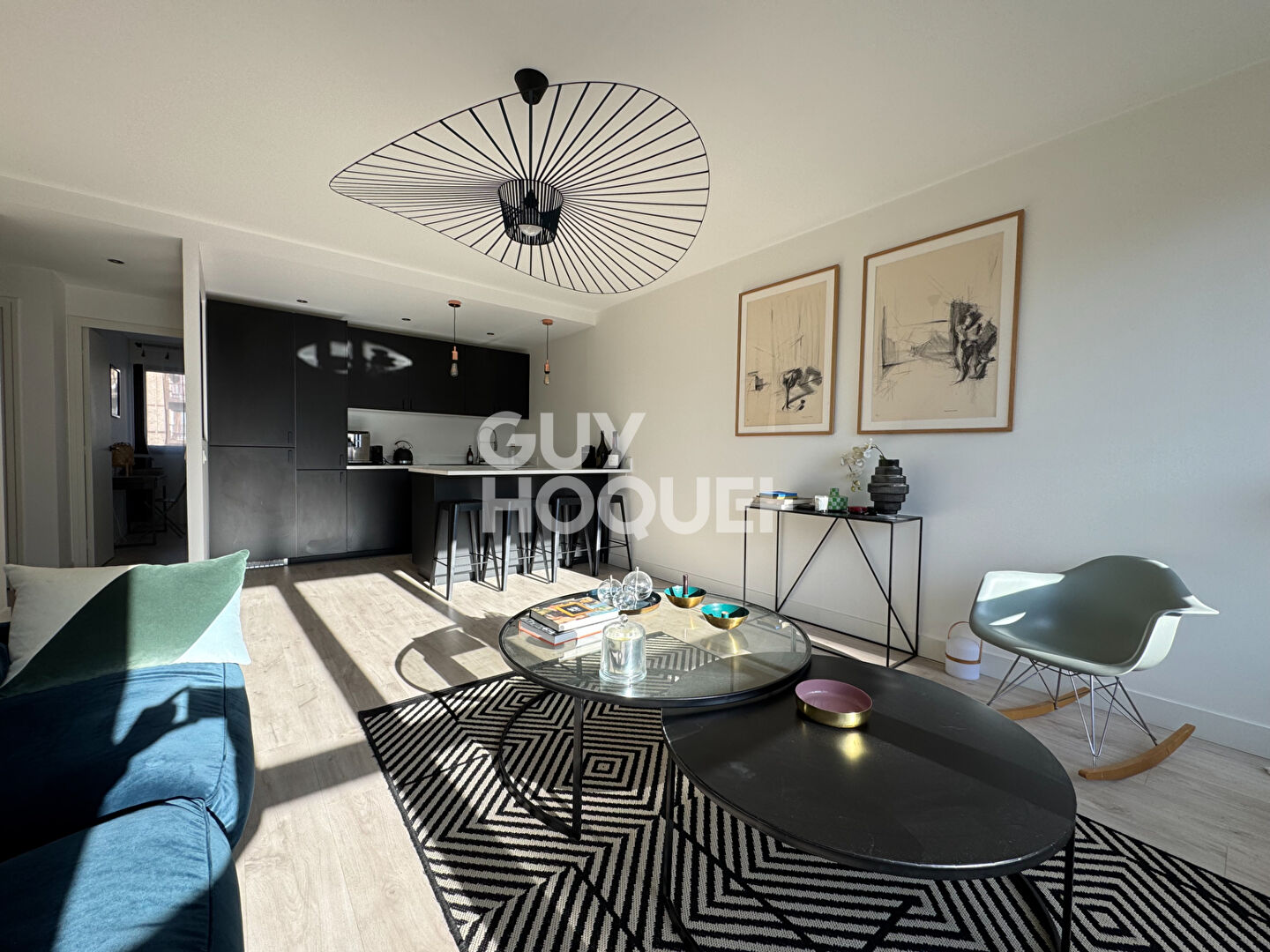 DEAUVLLE, APPARTEMENT 3 PIÈCES A VENDRE AVEC BALCON, PK ET CAVE !