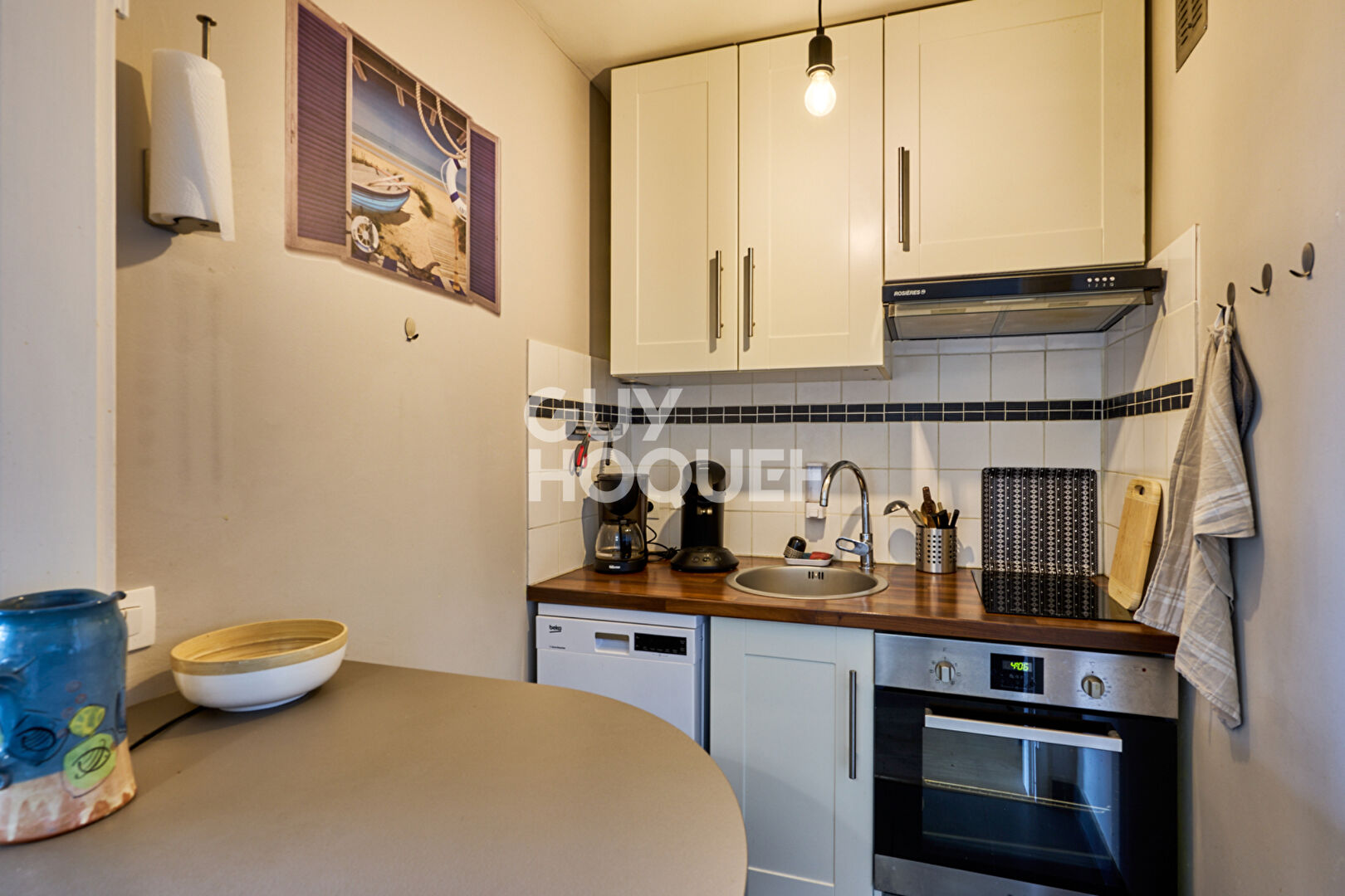 TROUVILLE-SUR-MER - SUPERBE 2 PIECES CABINE AVEC VUE MER !
