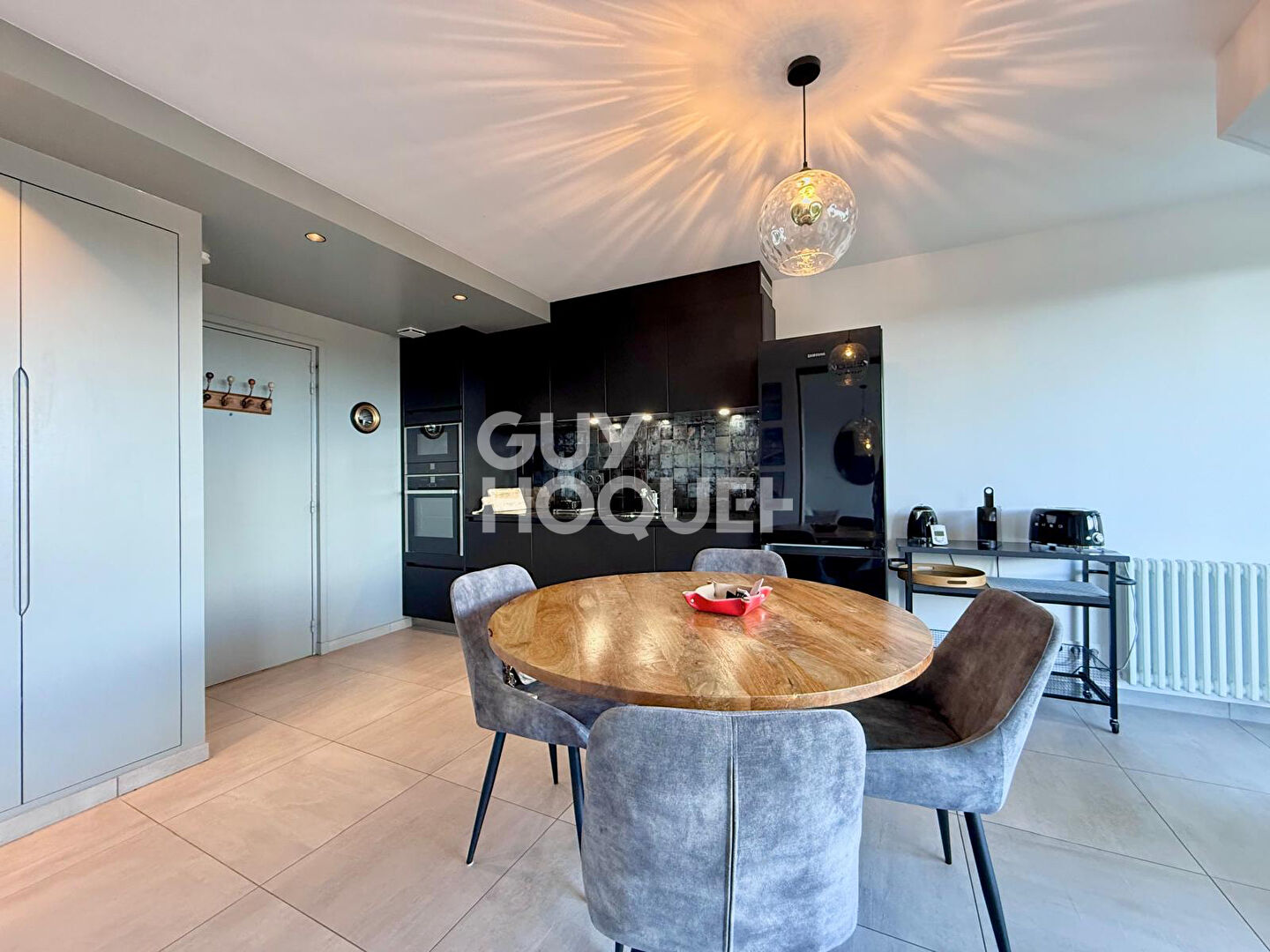 TOURGEVILLE PLAGE - APPARTEMENT 2/3 PIECES EN REZ DE JARDIN FACE MER