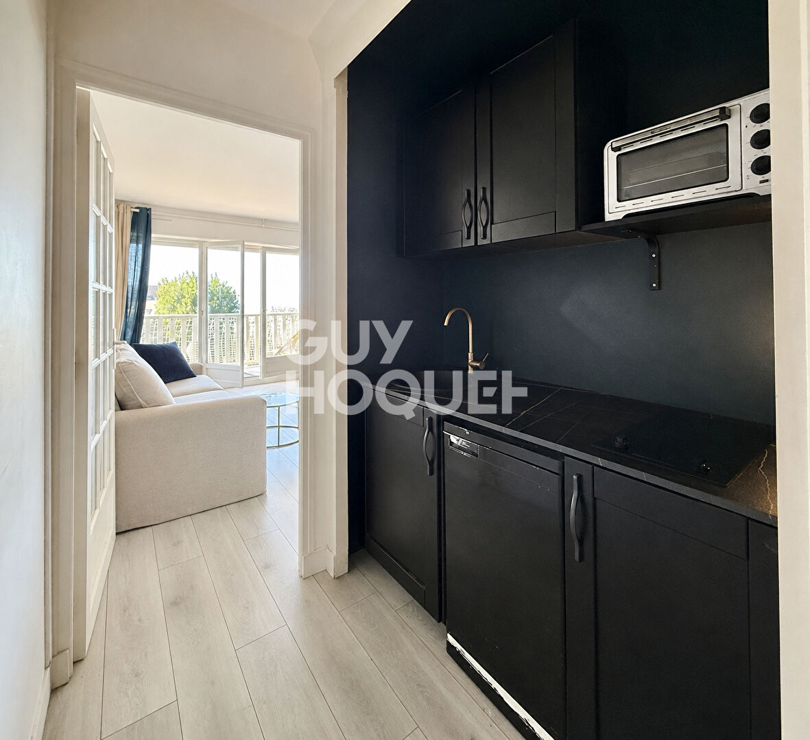 STUDIO AVEC VUE MER -  TERRASSE & PARKING - TROUVILLE SUR MER