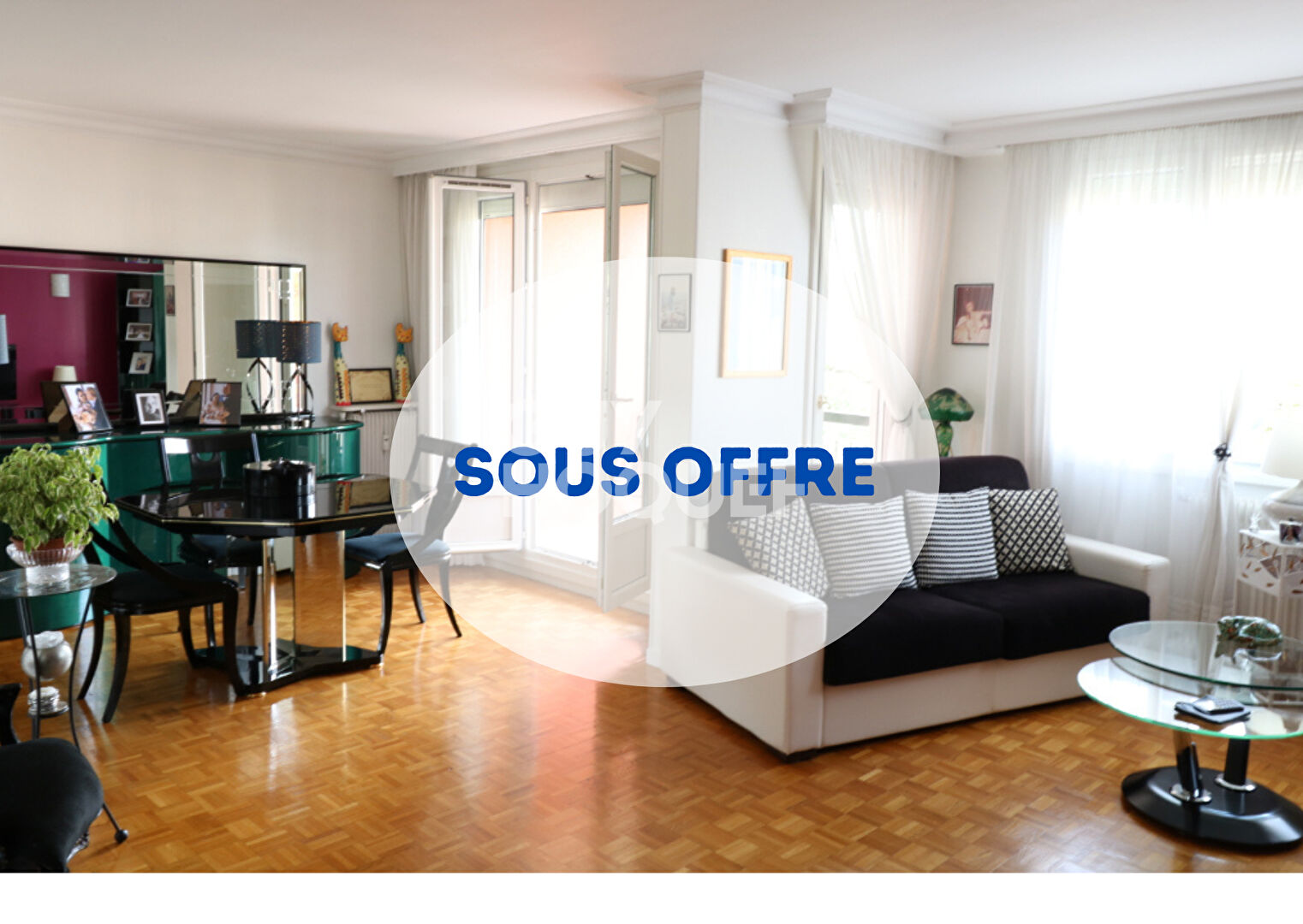 SOUS OFFRE Appartement 3 pièces à vendre à Décines Charpieu - Quartier Berthaudière
