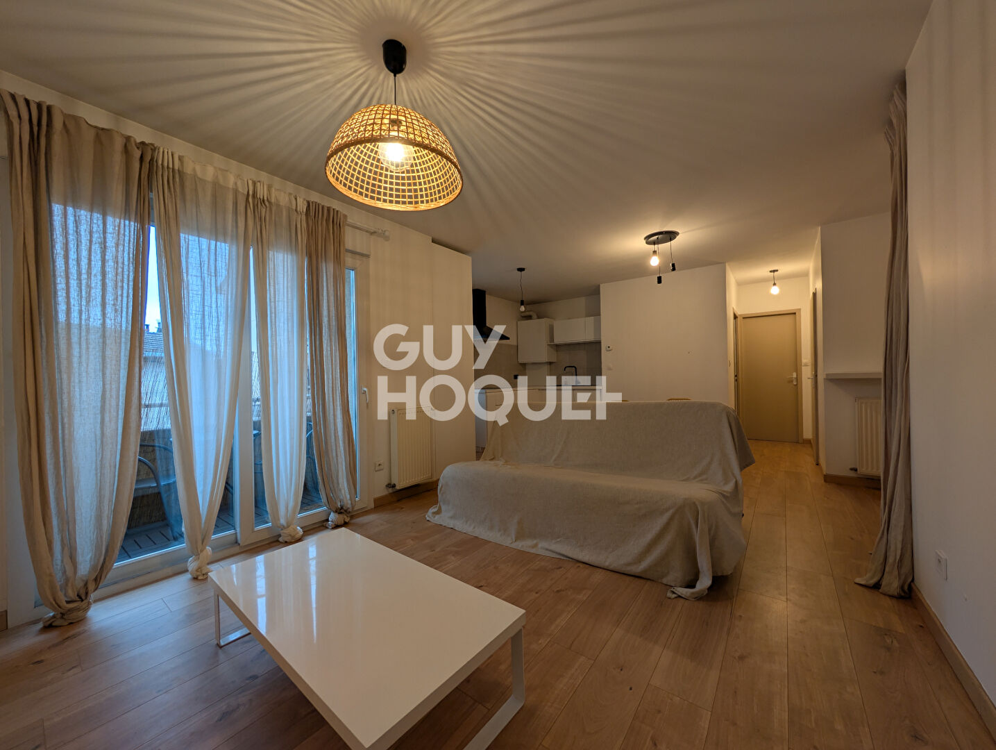 À louer : Appartement T2 meublé  44m2 à Saint Laurent de Mure