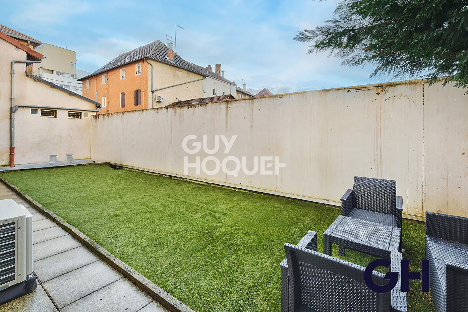 Meyzieu Centre - rez-de-jardin - 3 pièces - Jardin 50m2