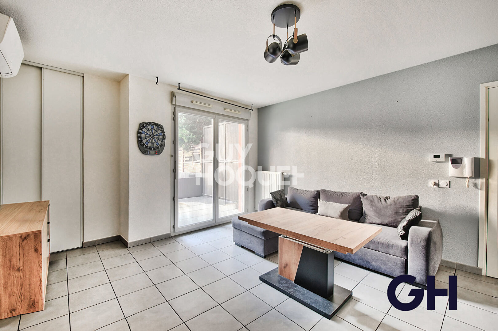 Meyzieu Centre - rez-de-jardin - 3 pièces - Jardin 50m2