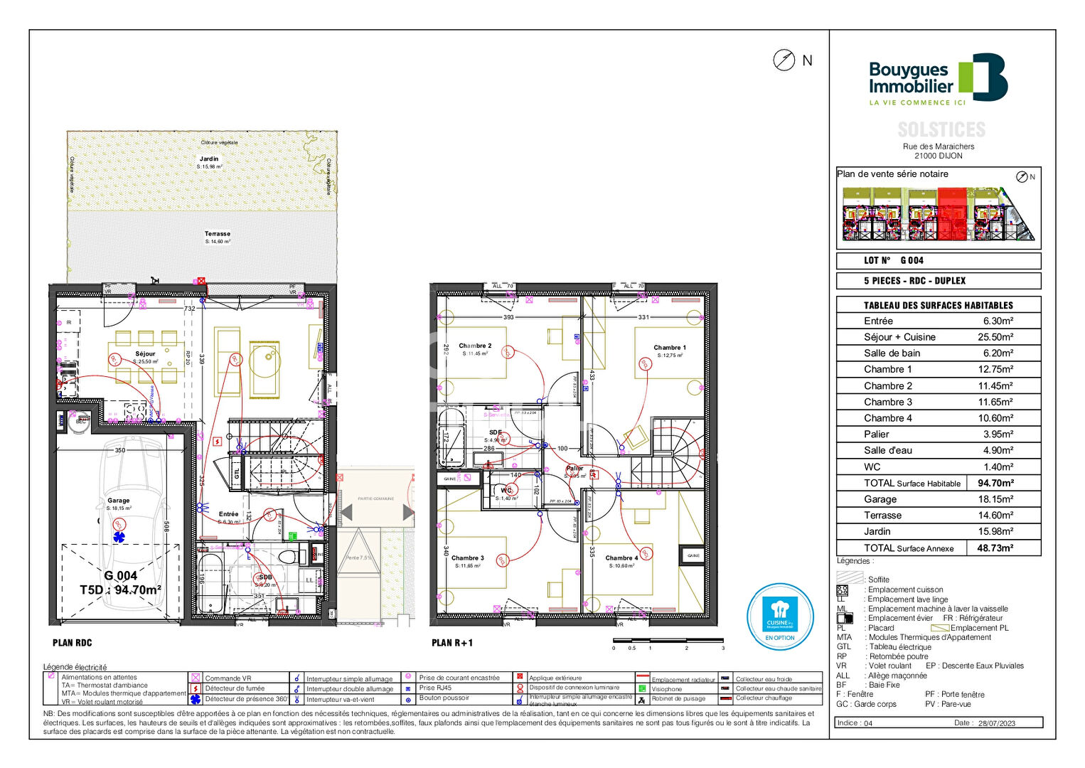 Maison Dijon 4 pièce(s) 76,30m²