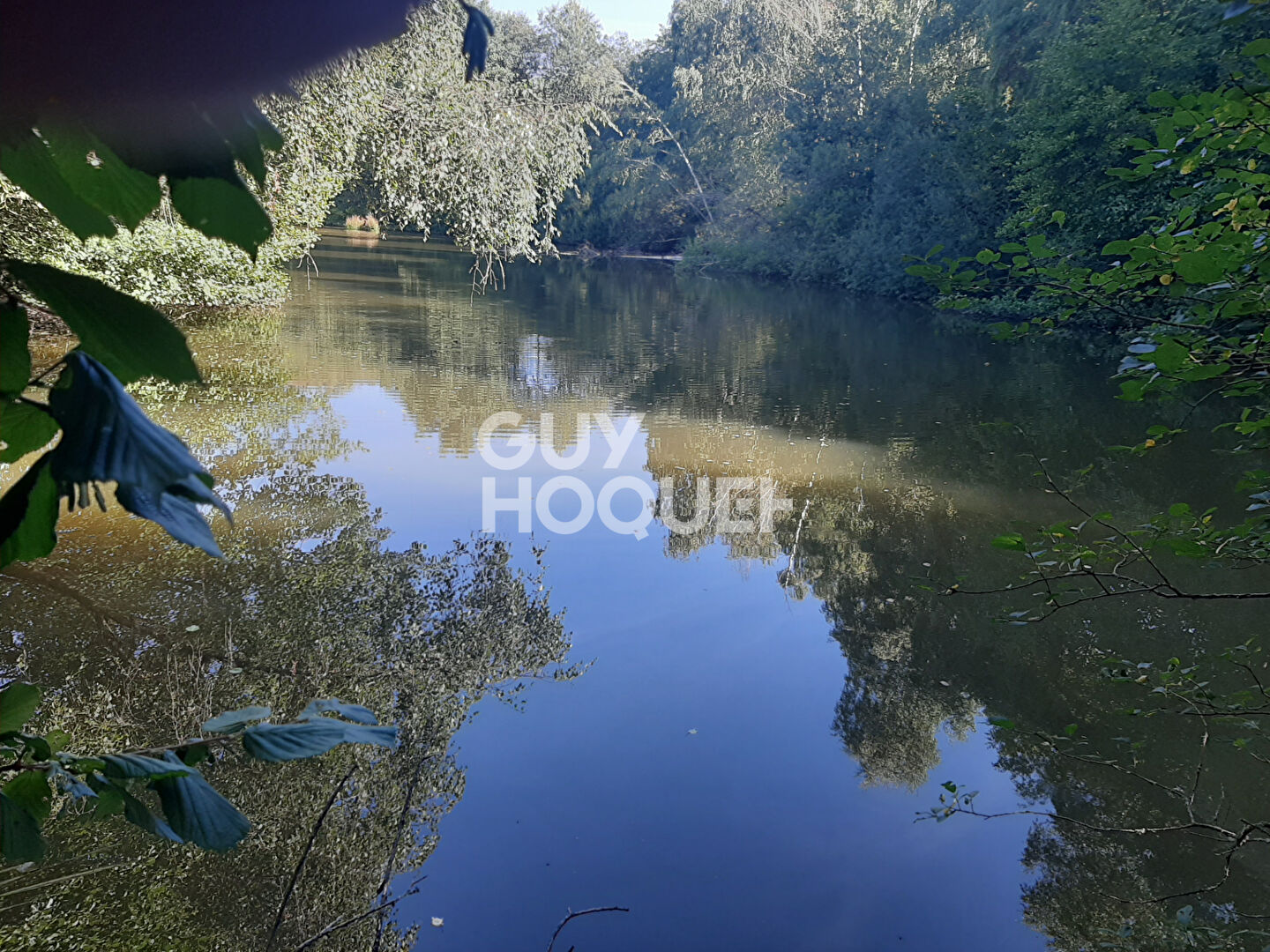 Etang Moux En Morvan , terrain de 34000 m²  avec 2 etangs ( 7500 et 18000 m² ) proche des settons
