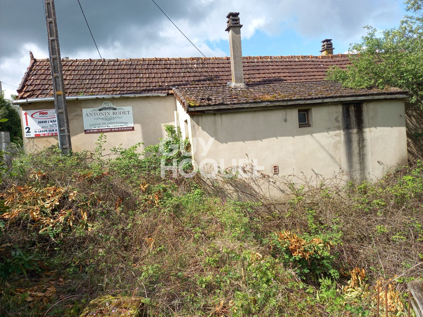 Maison - terrain constructible de 2 430 M² - 71150 DENNEVY  ( ST Léger sur Dheune)