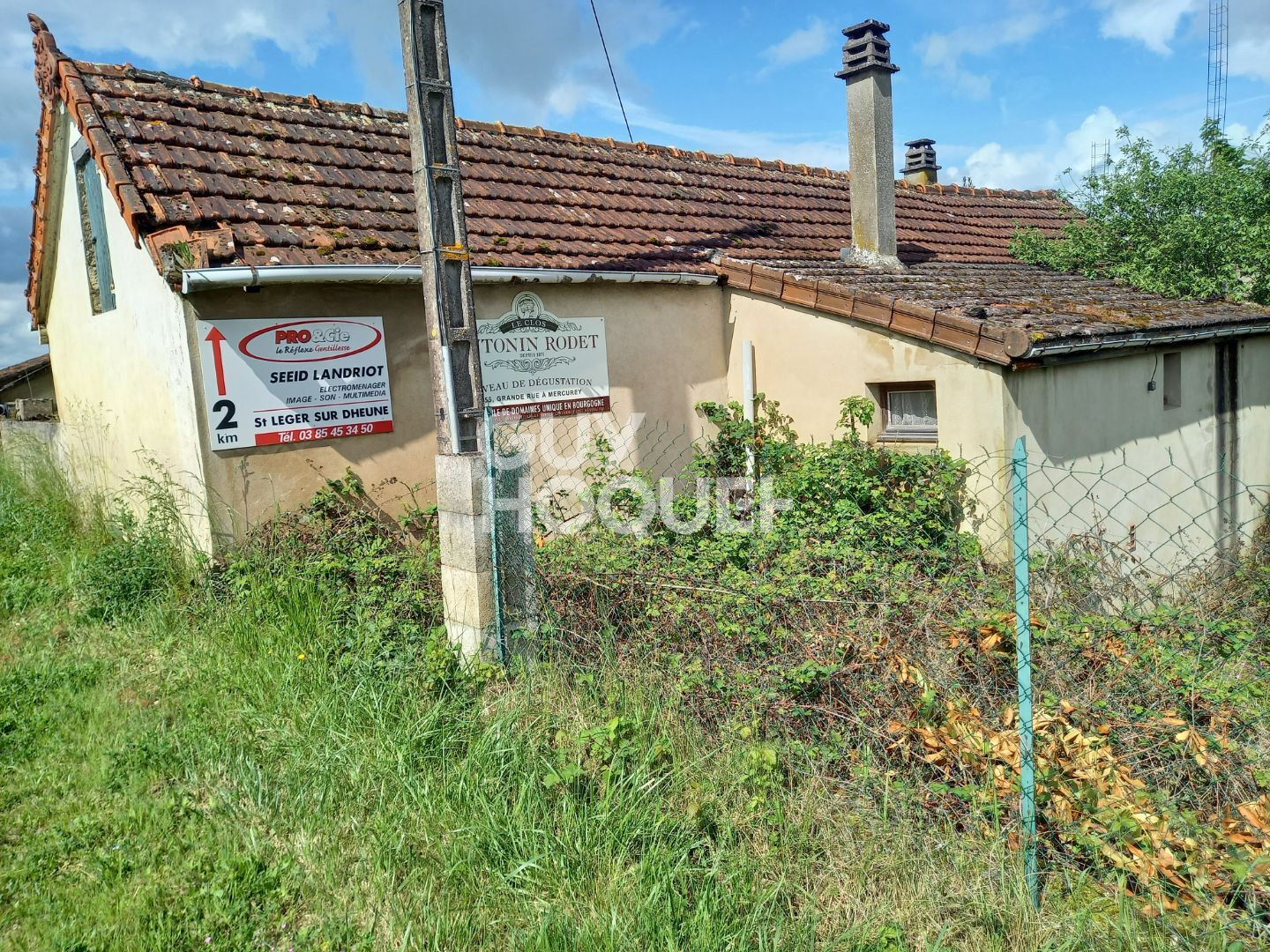 Maison - terrain constructible de 2 430 M² - 71150 DENNEVY  ( ST Léger sur Dheune)