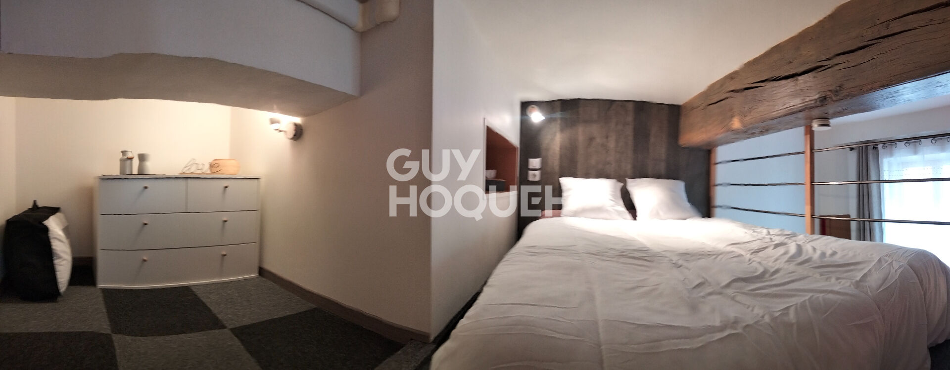 CENTRE VILLE  - T1 MEUBLE - AVEC MEZANNINE DE 7 M²