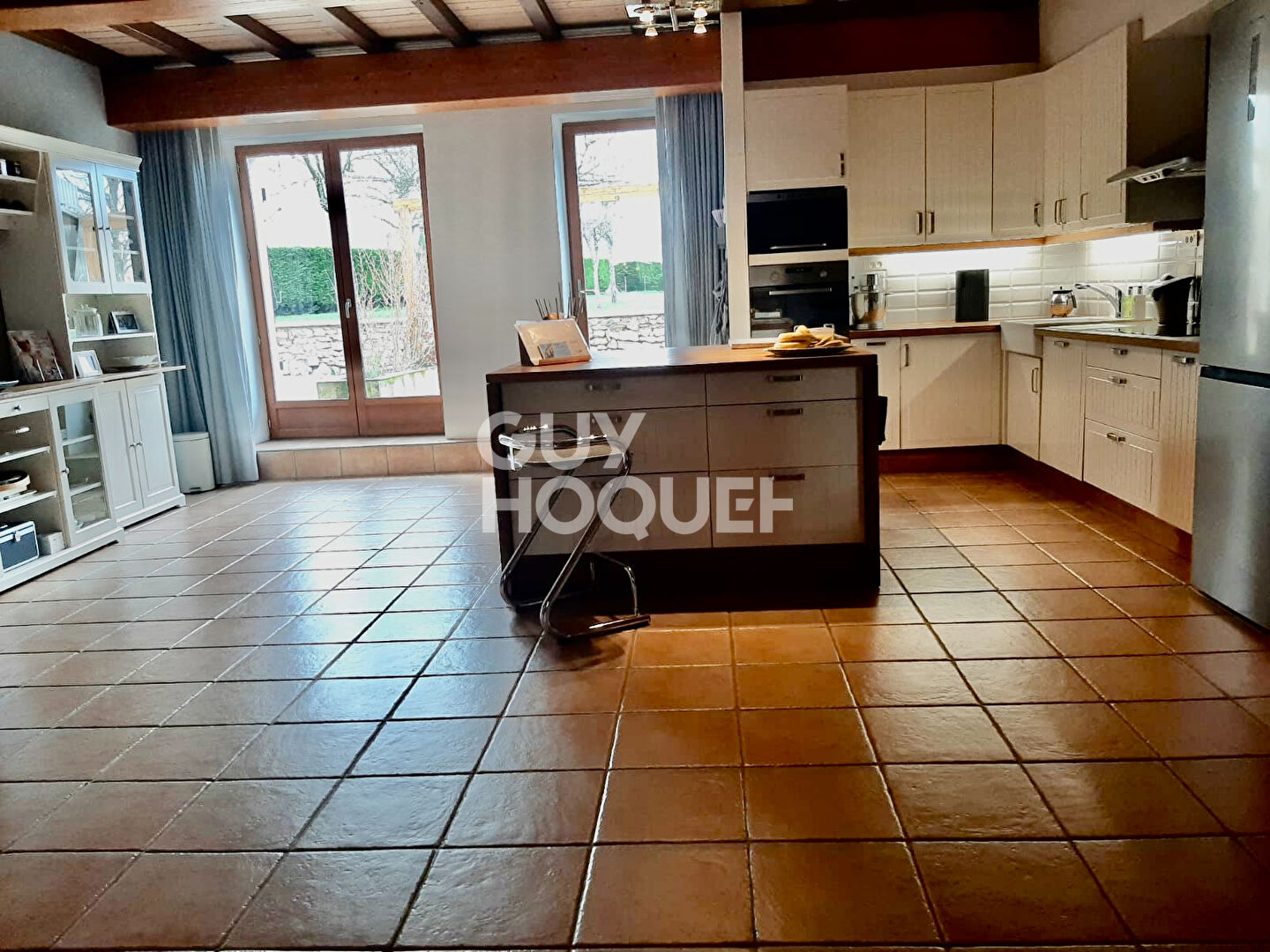 MORVAN - Ancien corps de ferme entièrement rénové dans une démarche durable