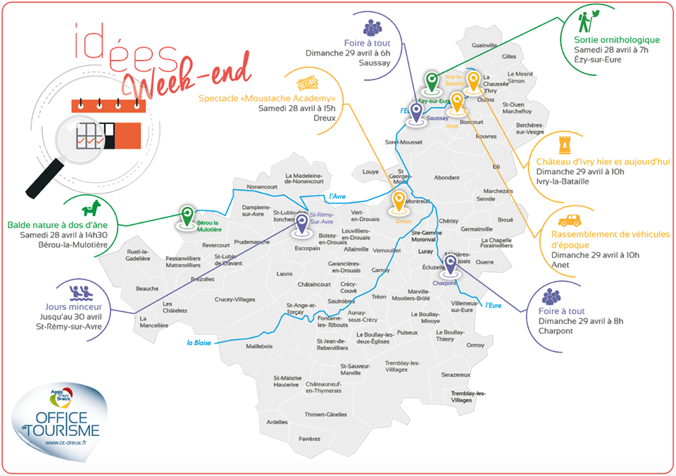 IDEES SORTIES POUR CE WEEK-END