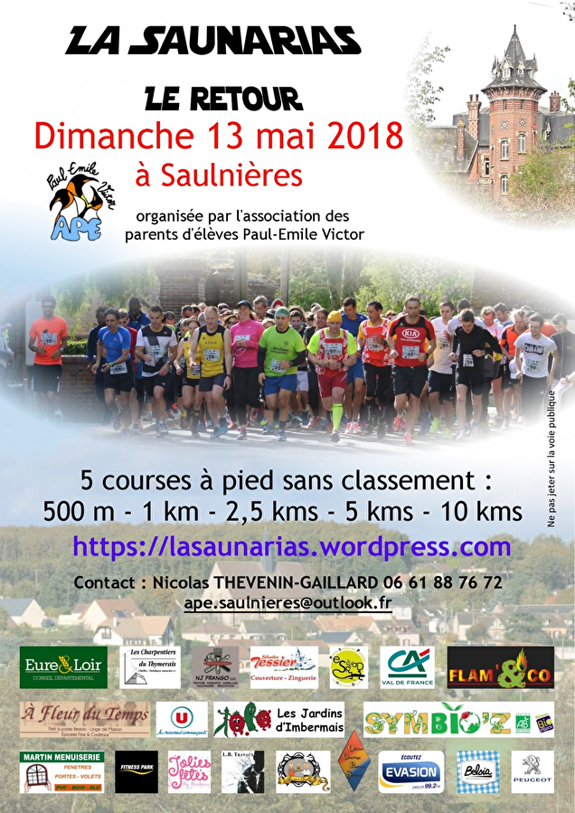 LA SAUNARIAS - SAULNIERES DIMANCHE 13 MAI 2018