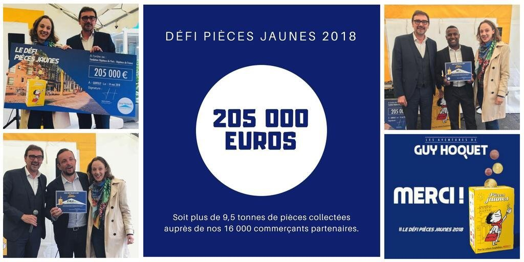 DEFI PIECES JAUNES 2018 - GRANDE REUSSITE !!