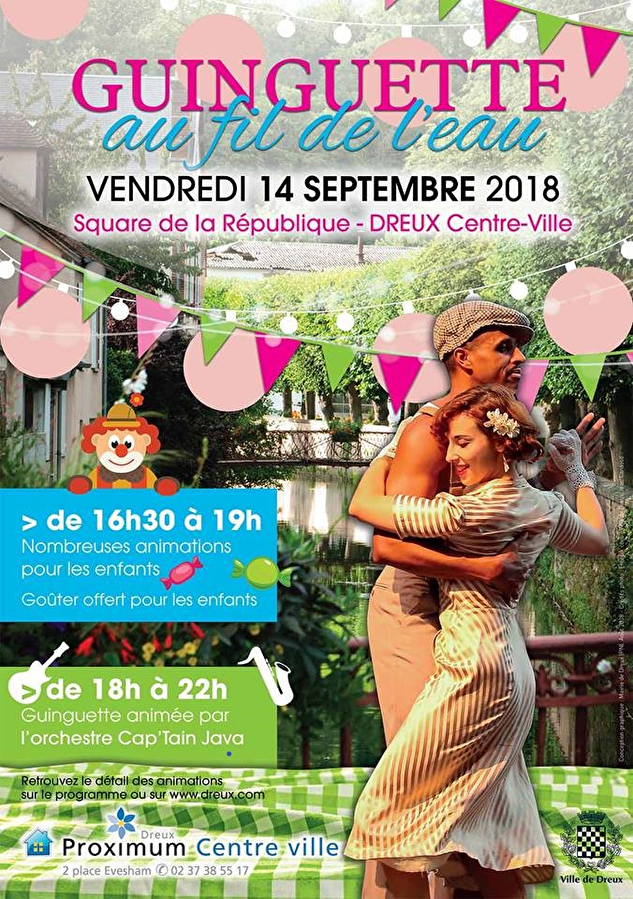 Guinguette au fil de l'eau