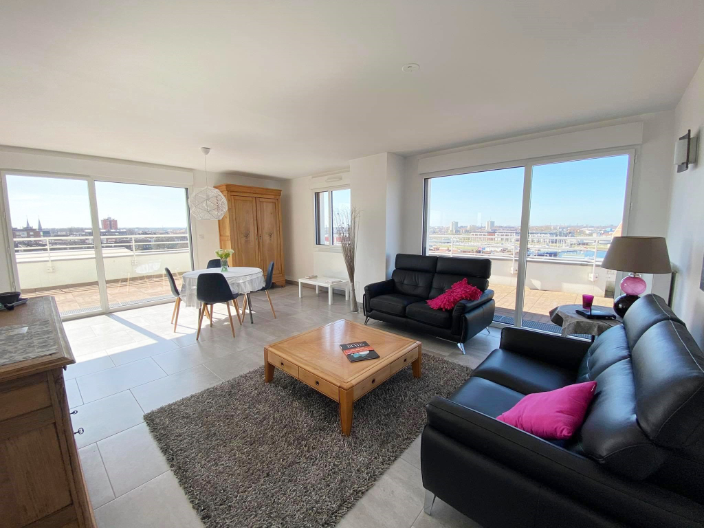 Appartement 124 m² Dunkerque centre, 2 garages