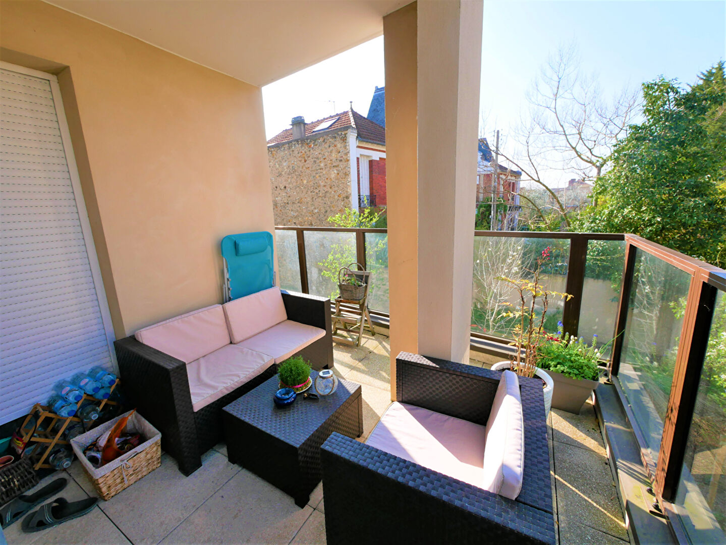 GARE ERMONT-EAUBONNE- Appartement 4 chambres + terrasse et 2 parkings