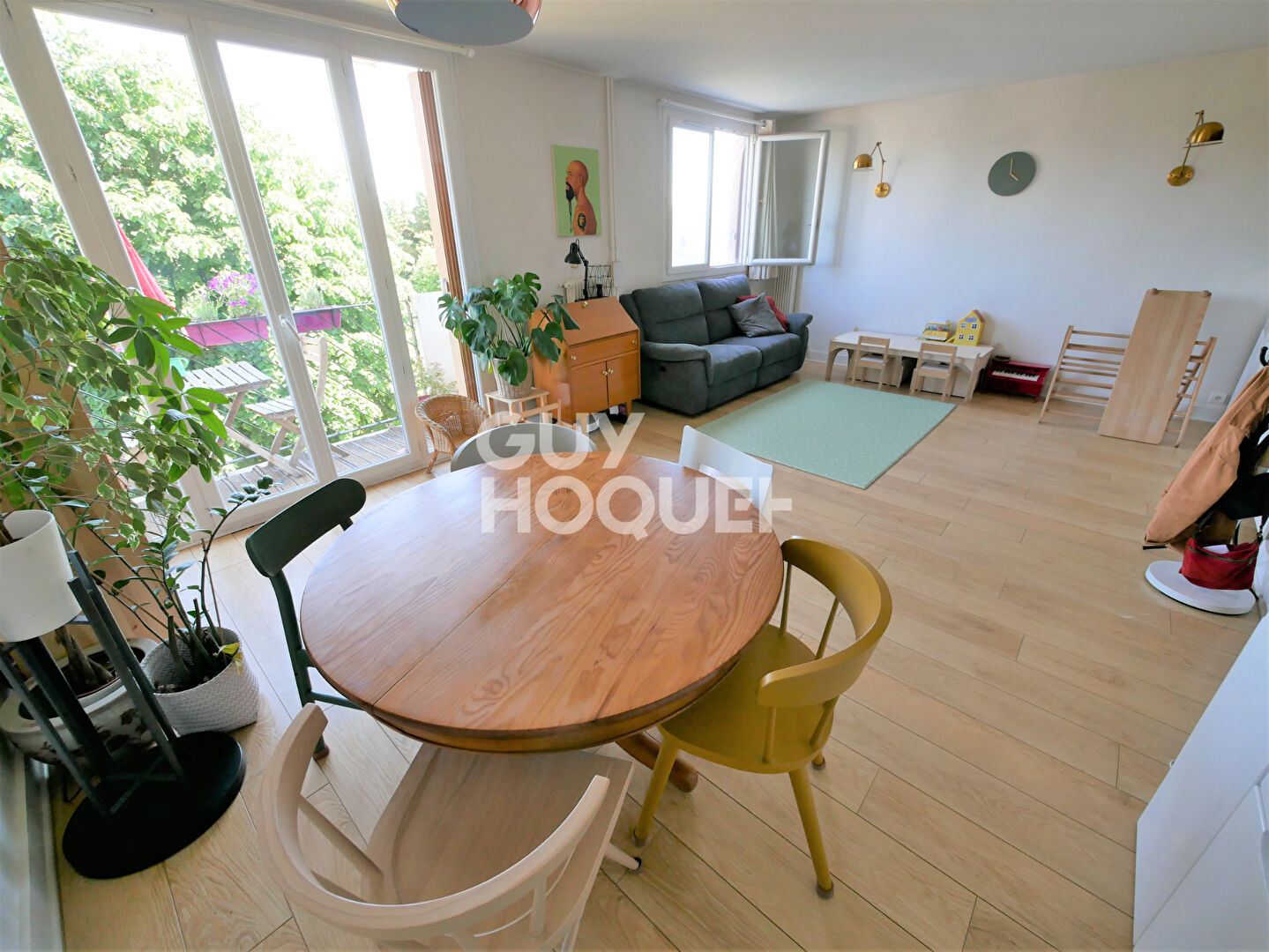GARE ERMONT-EAUBONNE- Résidence "Les Callais" Appartement F4- 2/3 chambres